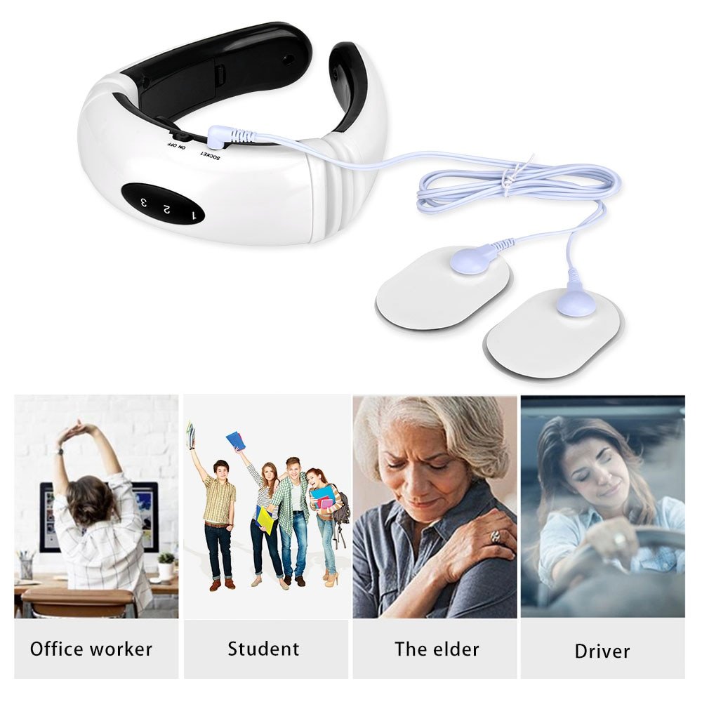 Electric Neck Massager Infrared Heating For Pain Relief Electric Neck Massager Infrared Heating For Pain Relief